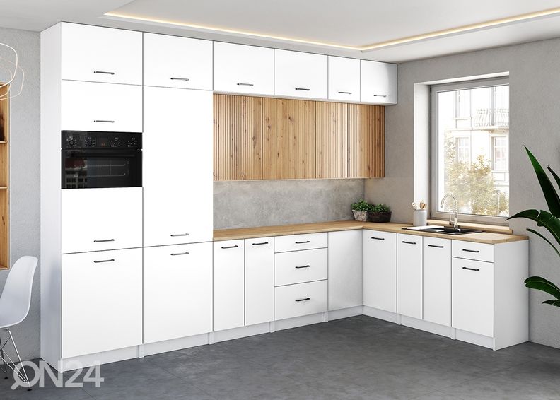 Alumine nurgakapp Livorno 90x90 cm suurendatud