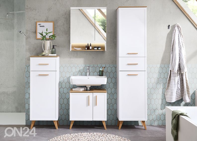 Alumine vannitoakapp 383 suurendatud