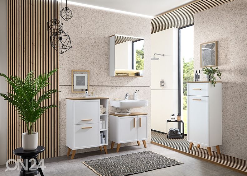 Alumine vannitoakapp 383 suurendatud