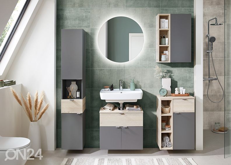 Alumine vannitoakapp 394 suurendatud