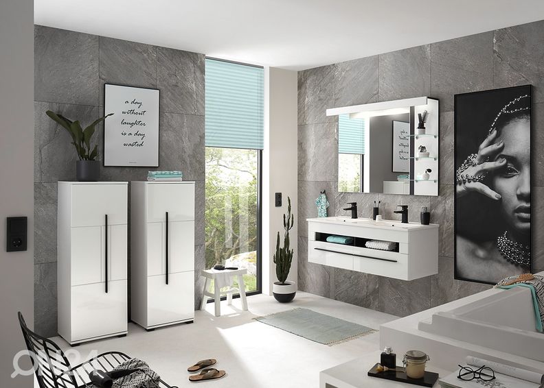 Alumine vannitoakapp Cantara suurendatud