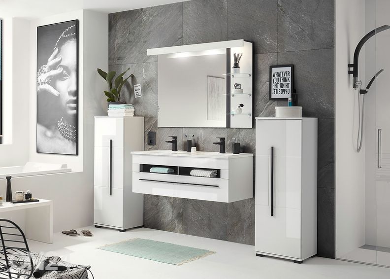 Alumine vannitoakapp Cantara suurendatud