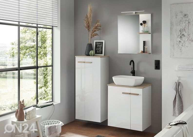 Alumine vannitoakapp Solid suurendatud