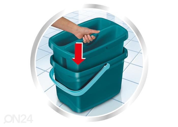 Ämber Leifheit Combi Box kahe poolega 12 L suurendatud