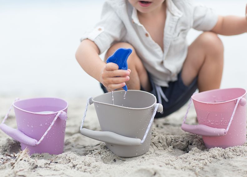 Ämber Scrunch, helehall suurendatud