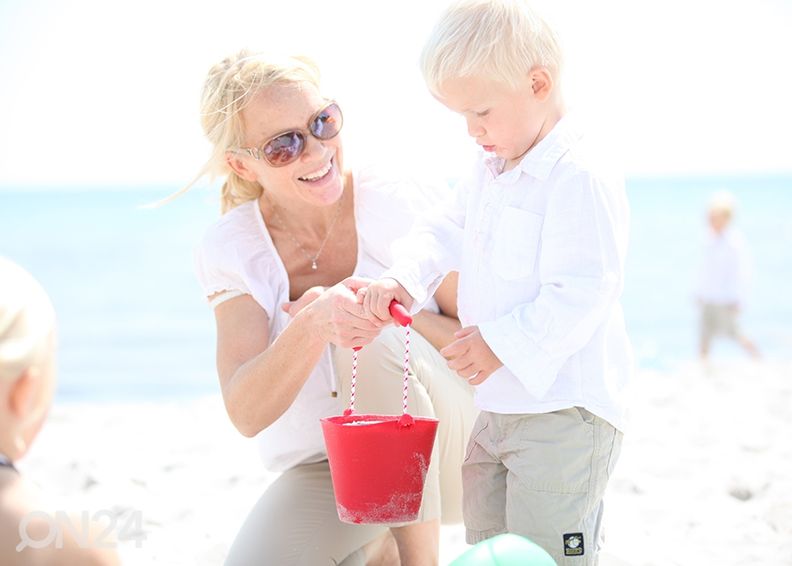 Ämber Scrunch, punane suurendatud