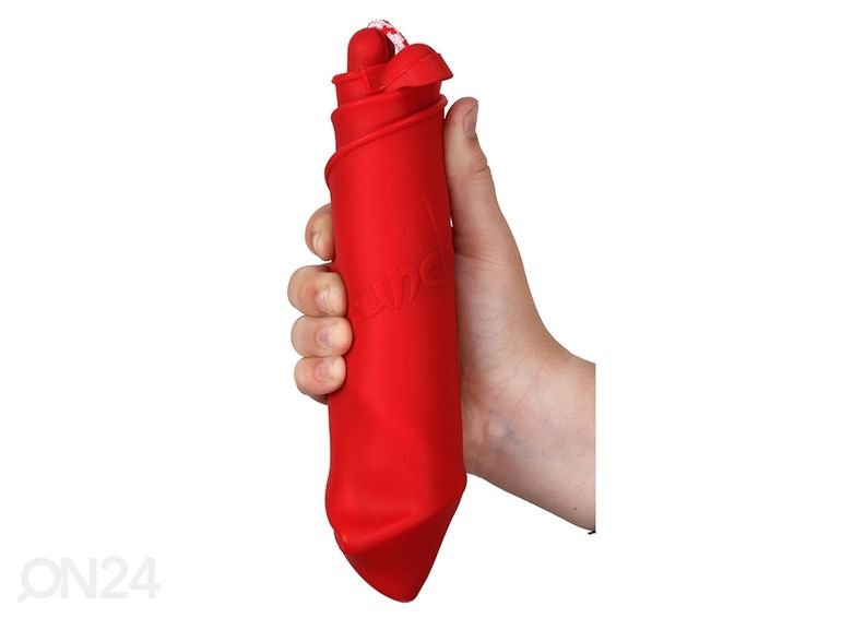 Ämber Scrunch, punane suurendatud