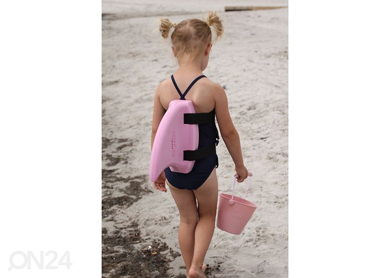 Ämber Scrunch, roosa suurendatud