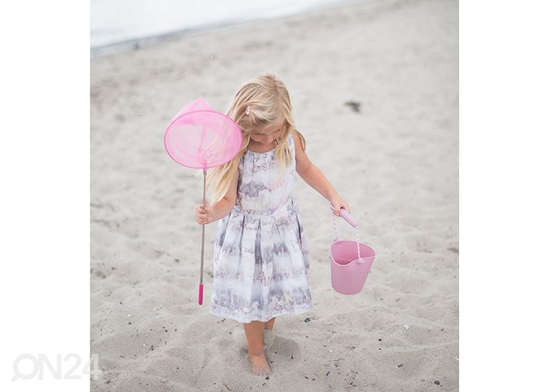 Ämber Scrunch, roosa suurendatud