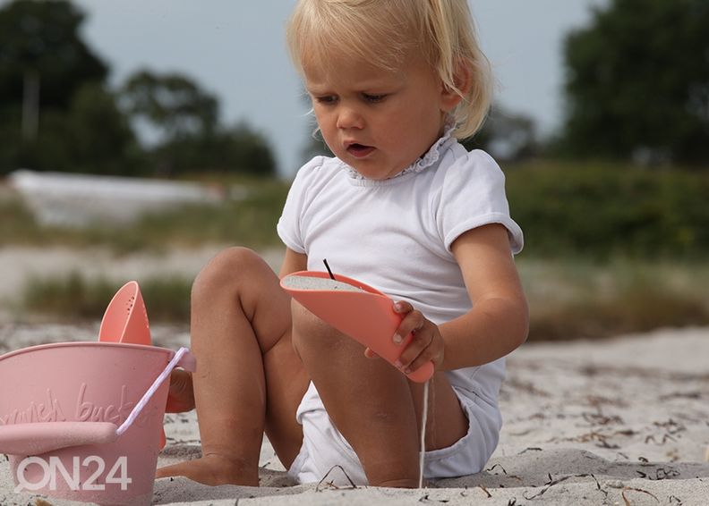 Ämber Scrunch, roosa suurendatud