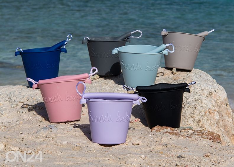 Ämber Scrunch, tumesinine suurendatud