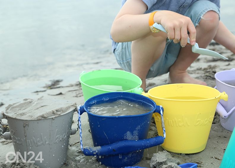 Ämber Scrunch, tumesinine suurendatud