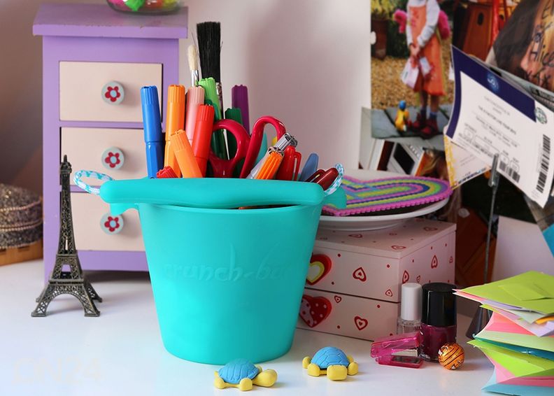 Ämber Scrunch, türkiis suurendatud