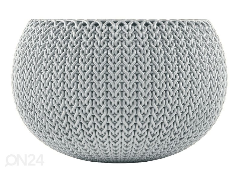 Ampel Keter Cozies väike, hall Ø28 x h18 cm suurendatud