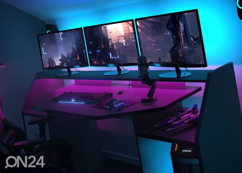 Arvutilaud Set Up suurendatud