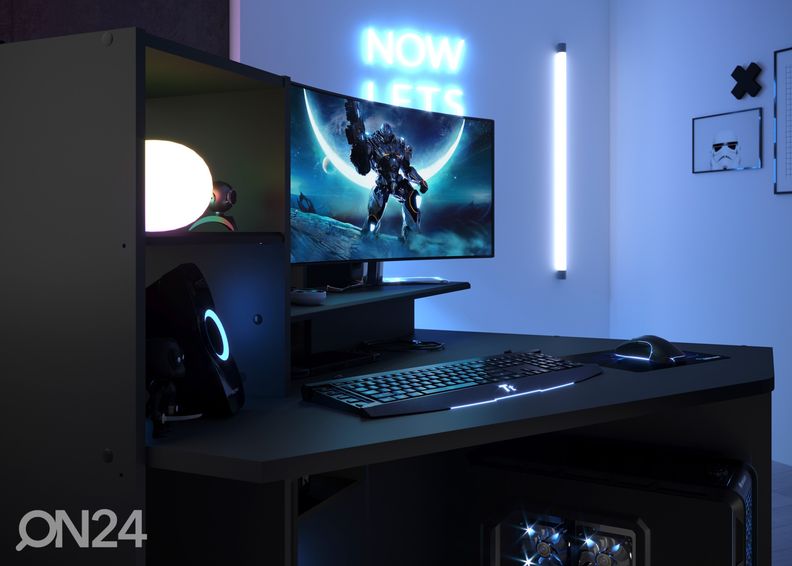 Arvutilaud Set Up suurendatud