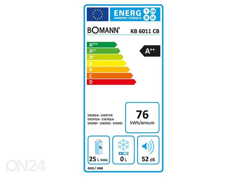 Autokülmik Bomann suurendatud