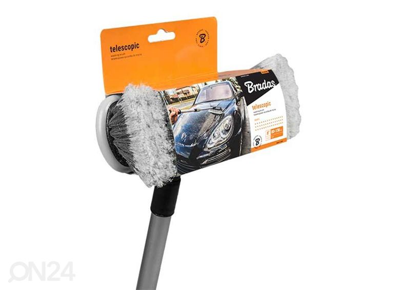 Autopesuhari Bradas teleskoopvarrega 170 cm suurendatud