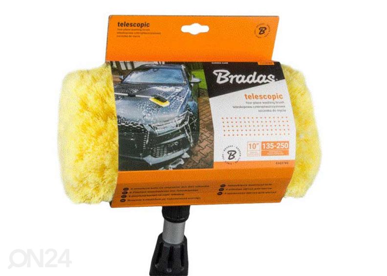 Autopesuhari Bradas teleskoopvarrega 300 cm suurendatud