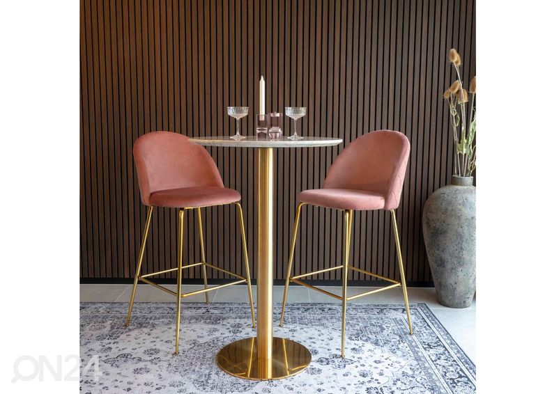 Baarilaud Bolzano Ø70 cm suurendatud