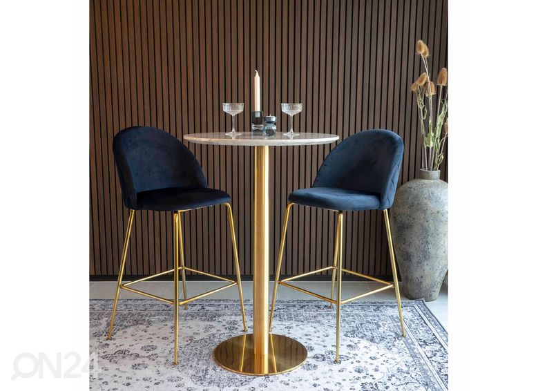 Baarilaud Bolzano Ø70 cm suurendatud