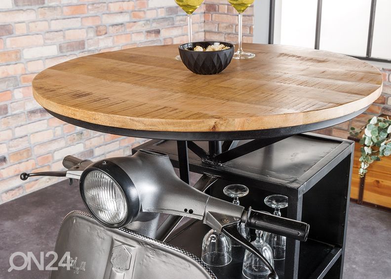 Baarilaud Scooter suurendatud