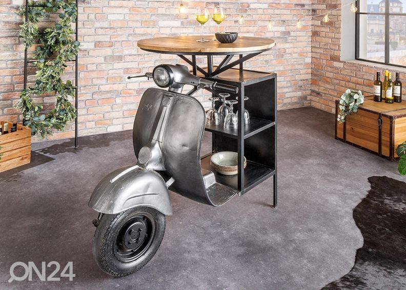 Baarilaud Scooter suurendatud