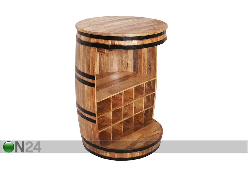 Baarilaud / veiniriiul Rustic suurendatud