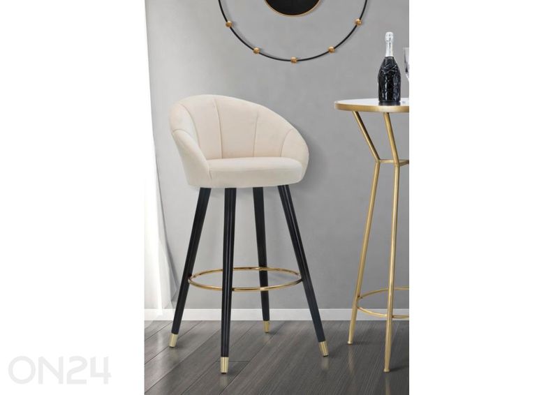 Baaritool Glam, kreemjas/kuld/must suurendatud