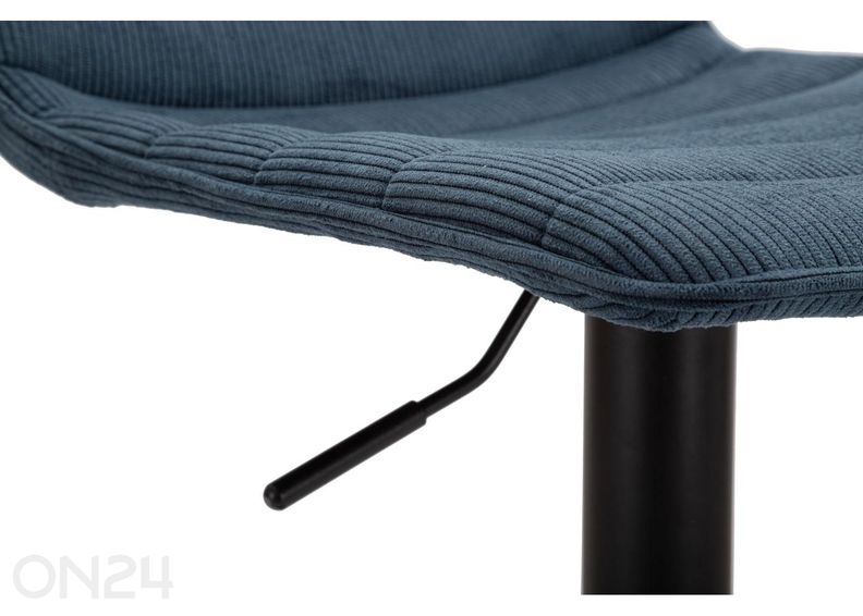 Baaritoolide komplekt 2tk, sinine/must suurendatud