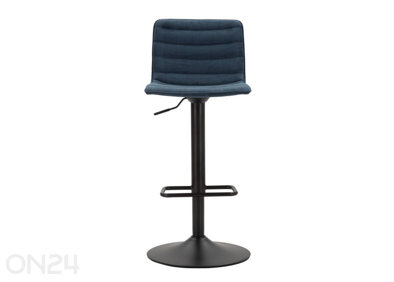 Baaritoolide komplekt 2tk, sinine/must suurendatud