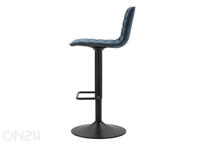 Baaritoolide komplekt 2tk, sinine/must suurendatud