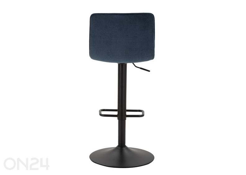 Baaritoolide komplekt 2tk, sinine/must suurendatud