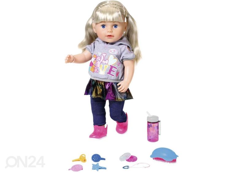 Baby Born Nukk õde, blond 43 cm suurendatud