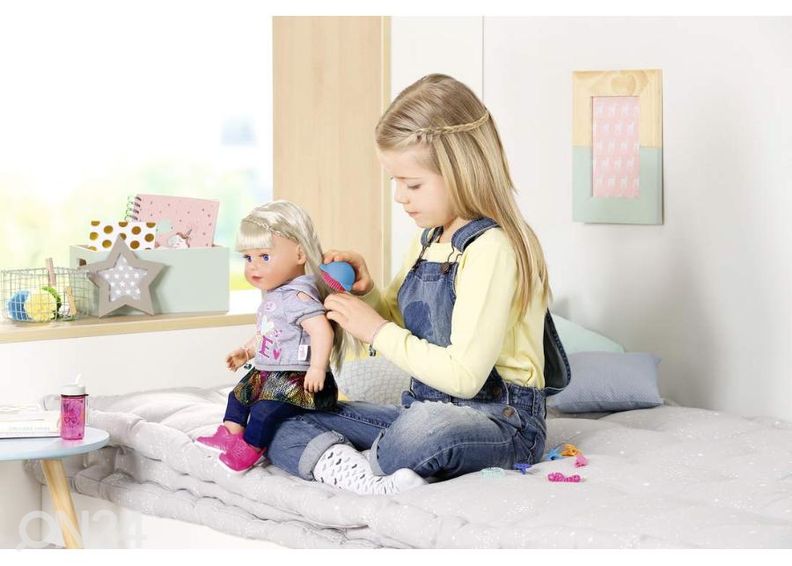 Baby Born Nukk õde, blond 43 cm suurendatud