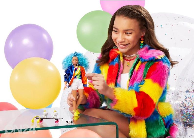 Barbie® Ekstra Sinised lokid suurendatud