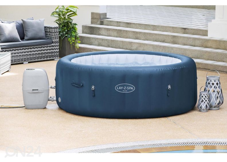 Bassein Bestway Lay-Z Spa Milan Airjet Plus suurendatud