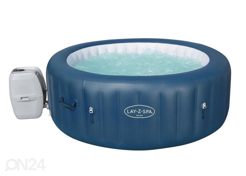 Bassein Bestway Lay-Z Spa Milan Airjet Plus suurendatud