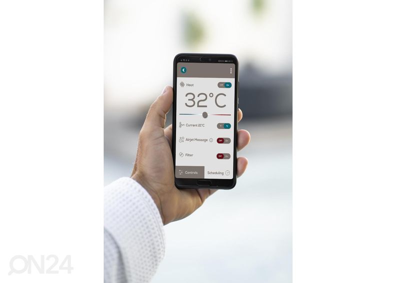 Bassein Bestway Lay-Z Spa Milan Airjet Plus suurendatud