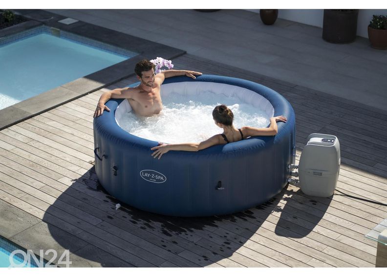 Bassein Bestway Lay-Z Spa Milan Airjet Plus suurendatud