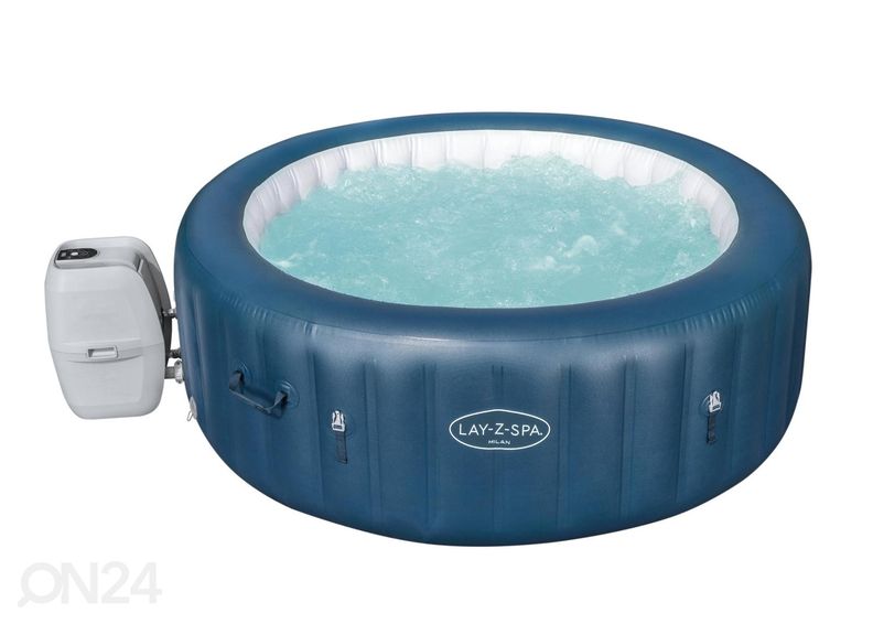 Bassein Bestway Lay-Z Spa Milan Airjet Plus suurendatud
