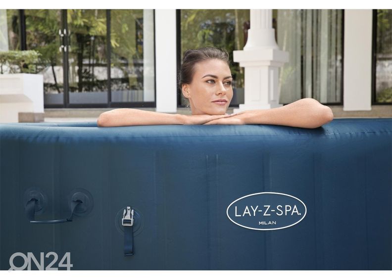 Bassein Bestway Lay-Z Spa Milan Airjet Plus suurendatud