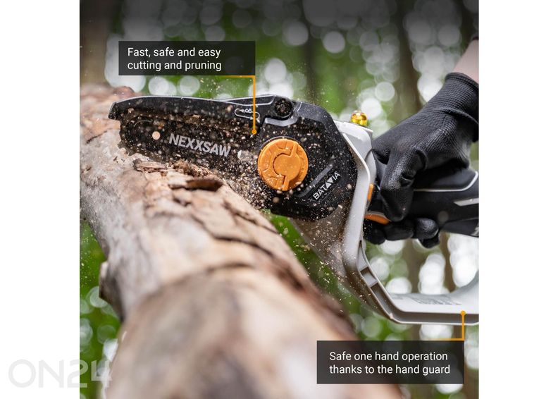 Batavia 18V Nexxsaw ühe käega kettsaag 6'' V3, ilma aku ja laadijata suurendatud