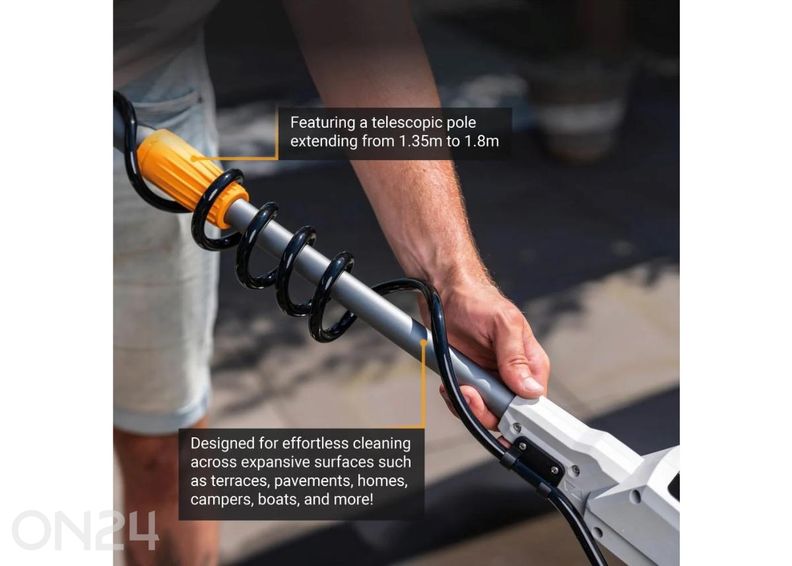 Batavia Twin Brush 18V puhastushari juhtmevaba suurendatud