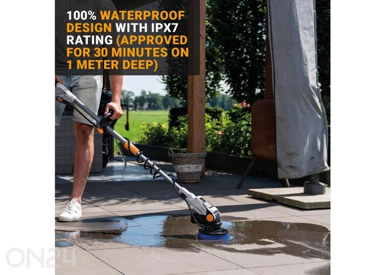 Batavia Twin Brush 18V puhastushari juhtmevaba suurendatud