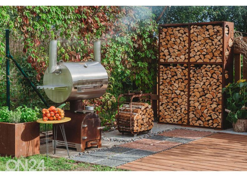 BBQ-suitsuahi GrillSymbol Smoky Beast Silver suurendatud