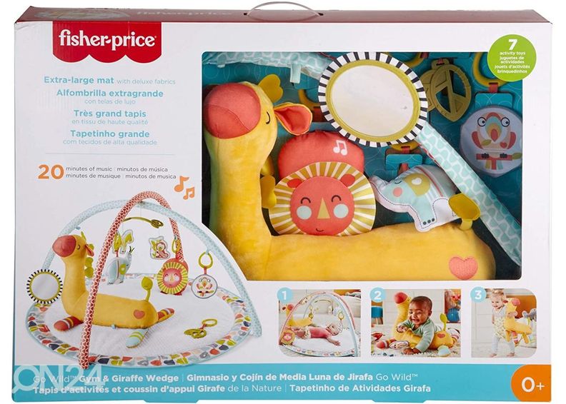Beebi tegelustekk Kaelkirjak Fisher-Price suurendatud