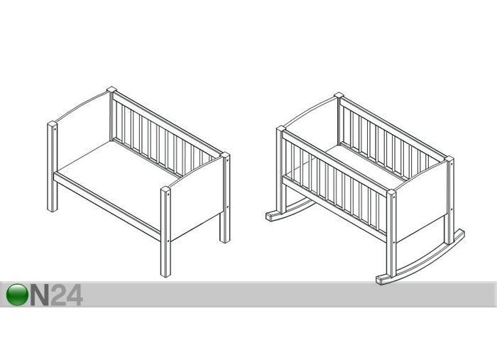 Beebihäll 40x80 cm suurendatud