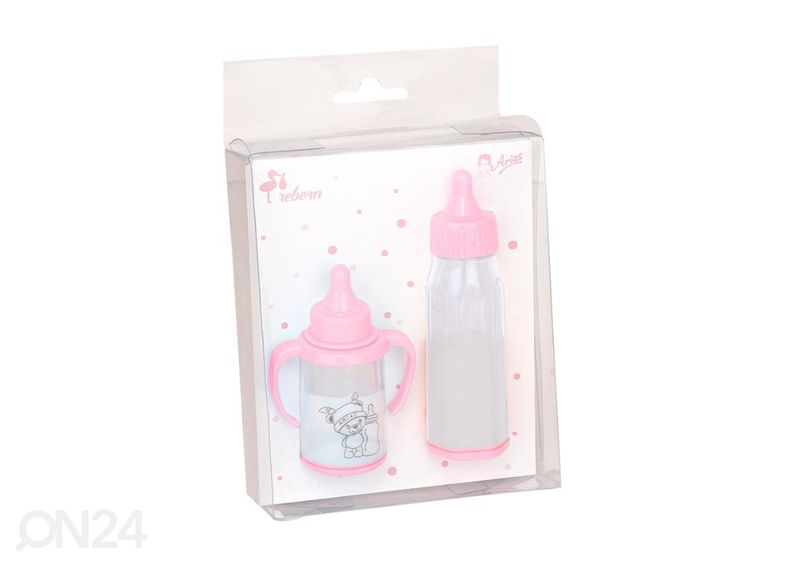 Beebinuku lutipudelid Arias 2 tk suurendatud