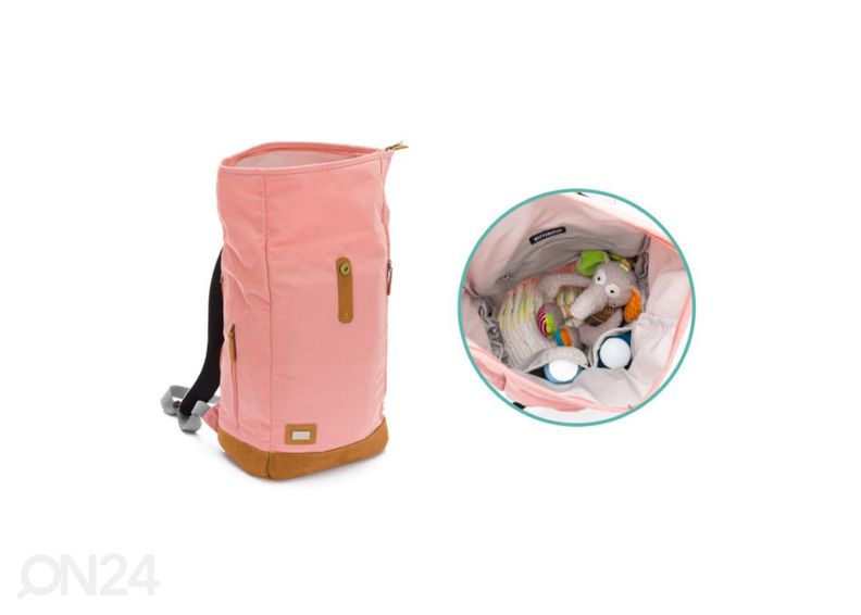 Beebitarvete kott Berlin roosa, Fillikid suurendatud